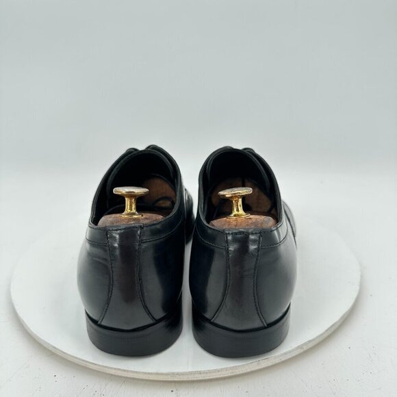 Dolce & Gabbana Men Size 8 Black Genuine Leather Lace Up Derby Dress Shoes main image 11